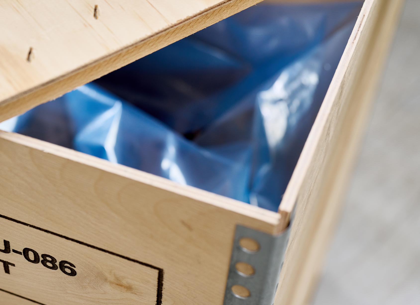 VCI folie Blauw - 400 cm x 50 mtr, 100 my