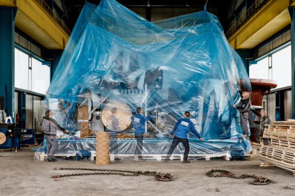 VCI folie Blauw - 400 cm x 50 mtr, 100 my