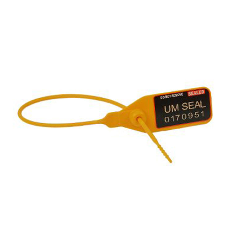 Security seals wit-oranje-geel